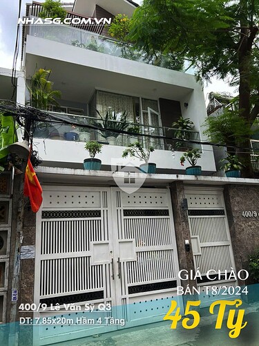 Bán nhà 400:9 Lê Văn Sỹ 4