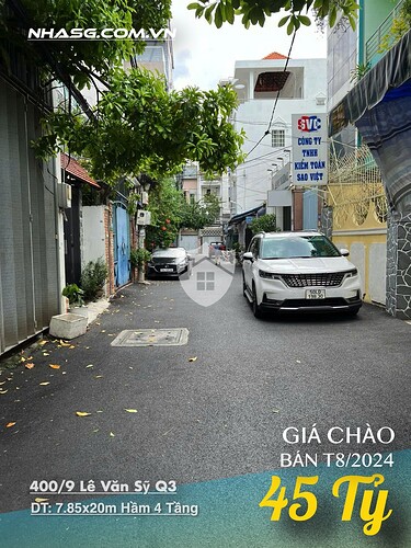Bán nhà 400:9 Lê Văn Sỹ 3