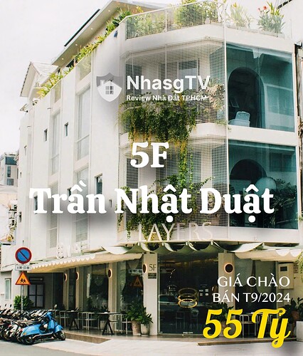 Bán nhà 5F Trần Nhật Duật Phường Tân Định Quận 1 1