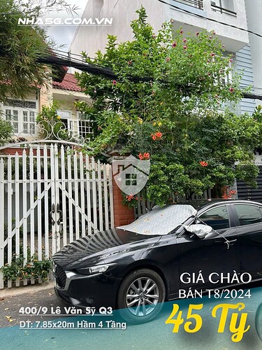 Bán nhà 400:9 Lê Văn Sỹ 5